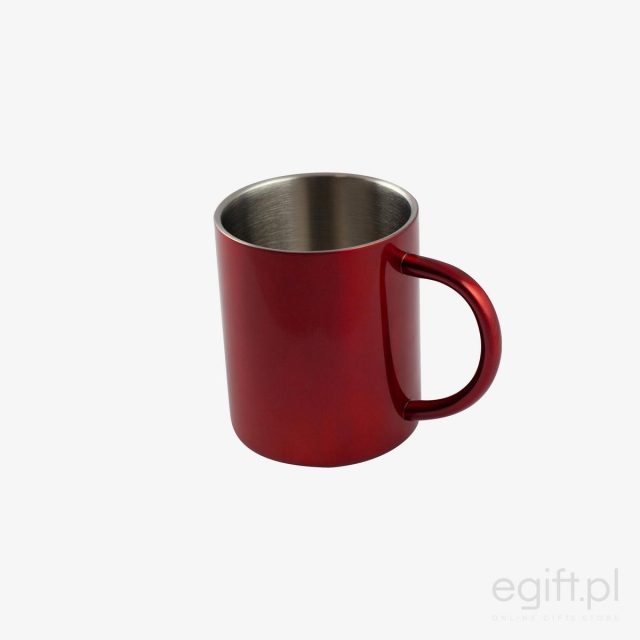 Alternative view of Kubek Aluminiowy Czerwony