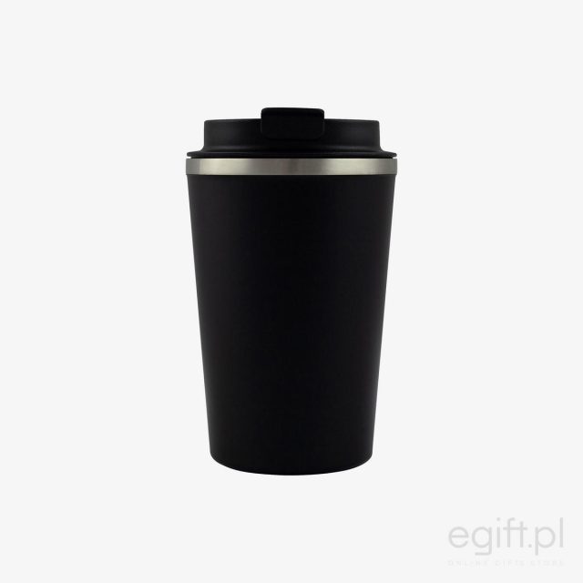 Kubek na kawę na wynos czarny